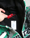 Supreme FW25 Quilted Zip Up Camo Hoodie