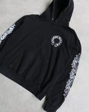 Chrome Hearts Floral Horseshoe Hoodie