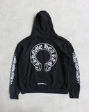 Chrome Hearts Floral Horseshoe Hoodie