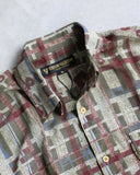 Valentino Vintage Plaid Beach Button Up S/S Shirt