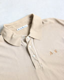 Acne Studios AS Washed Brown S/S Polo Shirt