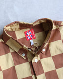 BAPE 2002 Damiere Pattern Button Up L/S Shirt