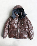 Moncler Auburn Puffer Bomber Down Jacket