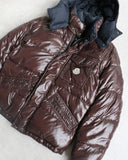 Moncler Auburn Puffer Bomber Down Jacket