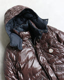 Moncler Auburn Puffer Bomber Down Jacket