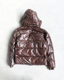 Moncler Auburn Puffer Bomber Down Jacket
