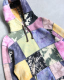 Supreme Patchwork Tie Dye Hoodie