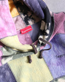 Supreme Patchwork Tie Dye Hoodie