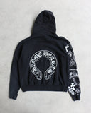 Chrome Hearts Stencil Horseshoe Hoodie