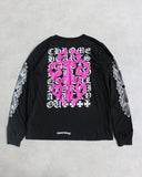 Chrome Hearts Eye Chart Dagger L/S Tee