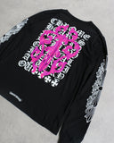 Chrome Hearts Eye Chart Dagger L/S Tee