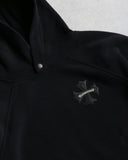 Chrome Hearts Fleece Plus Cross Patch Hoodie