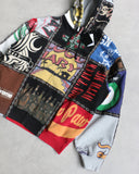 Supreme Number (N)ine Patchwork Zip Up Hoodie
