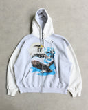 Supreme MM6 Maison Margiela Eagle Zip Up Hooded Sweatshirt