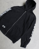 Chrome Hearts Horseshoe Thermal Lined Zip Up Hoodie