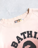 BAPE Vintage Gradient Collegiate Cropped Crewneck