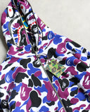 BAPE Hong Kong Exclusive Camo Reversible Zip Up Shark Hoodie