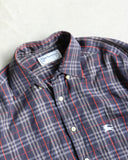 Burberry Plaid Button Up L/S Shirt