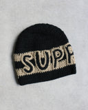 Supreme Crochet Logo Beanie