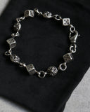 Chrome Hearts Dice .925 Silver Bracelet