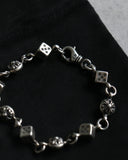 Chrome Hearts Dice .925 Silver Bracelet