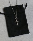 Chrome Hearts Tiny Cross .925 Silver Pendant