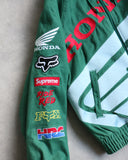 Supreme Honda Fox Racing Puffy Zip Up Jacket