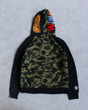 BAPE Quarter Zip Shark Hoodie