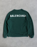 Balenciaga Back Logo Crewneck