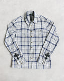 Chrome Hearts Cross Patch Flannel Button Up Shirt
