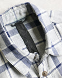 Chrome Hearts Cross Patch Flannel Button Up Shirt