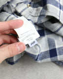 Chrome Hearts Cross Patch Flannel Button Up Shirt