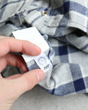 Chrome Hearts Cross Patch Flannel Button Up Shirt