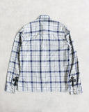 Chrome Hearts Cross Patch Flannel Button Up Shirt
