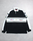 Supreme Crest Stripe L/S Rugby Shirt