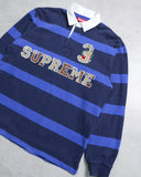 Supreme FW25 Angels Pond Stripe L/S Rugby Shirt