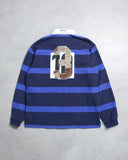 Supreme FW25 Angels Pond Stripe L/S Rugby Shirt