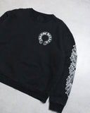 Chrome Hearts Floral Horseshoe Crewneck