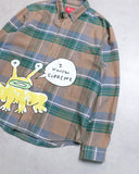Supreme Daniel Johnston Plaid L/S Flannel Shirt