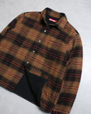 Supreme Plaid Fleece Work Jacket