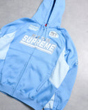 Supreme FW25 Football Zip Up Hoodie