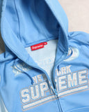 Supreme FW25 Football Zip Up Hoodie