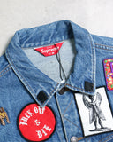 Supreme Patches Denim Trucker Jacket