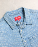 Supreme Spiral Logo Denim Shirt