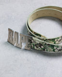BAPE Aloha Camo Belt Buckle & Strap