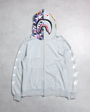 BAPE Hong Kong 10 Year Anniversary Zip Up Shark Hoodie