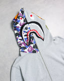 BAPE Hong Kong 10 Year Anniversary Zip Up Shark Hoodie