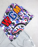BAPE Hong Kong 10 Year Anniversary Zip Up Shark Hoodie