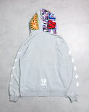 BAPE Hong Kong 10 Year Anniversary Zip Up Shark Hoodie