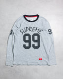 Supreme FW12 99 Football L/S Shirt